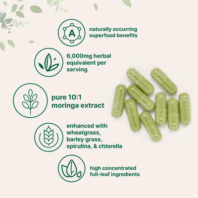 Moringa Capsules 1000mg