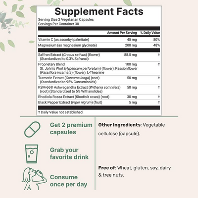 Bioingredients saffron +